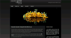 Desktop Screenshot of executive-gourmet.com